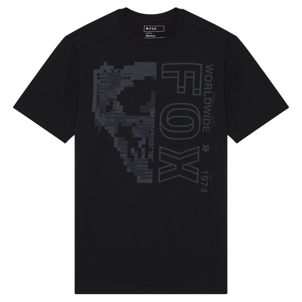 Fox - Image Skull SS Prem Tee - Black - T-Shirt