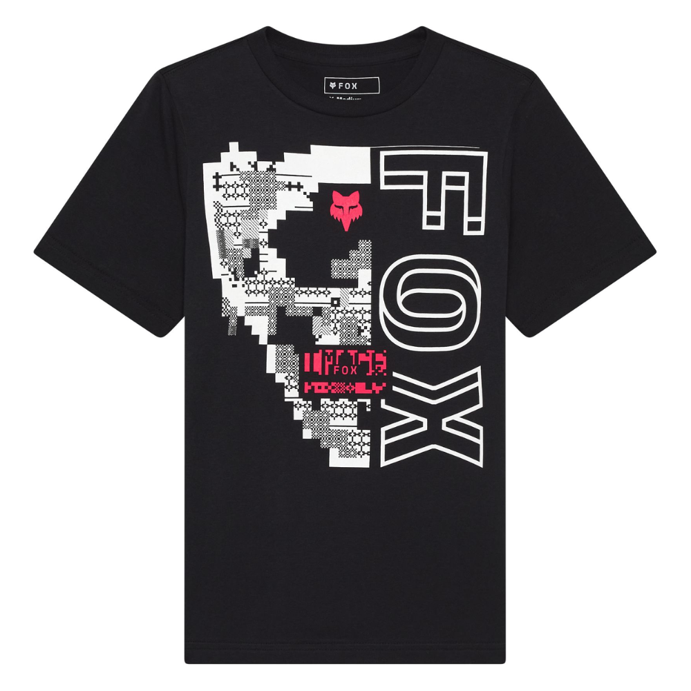 Fox - Yth Image Skull SS Tee - Black - T-Shirt