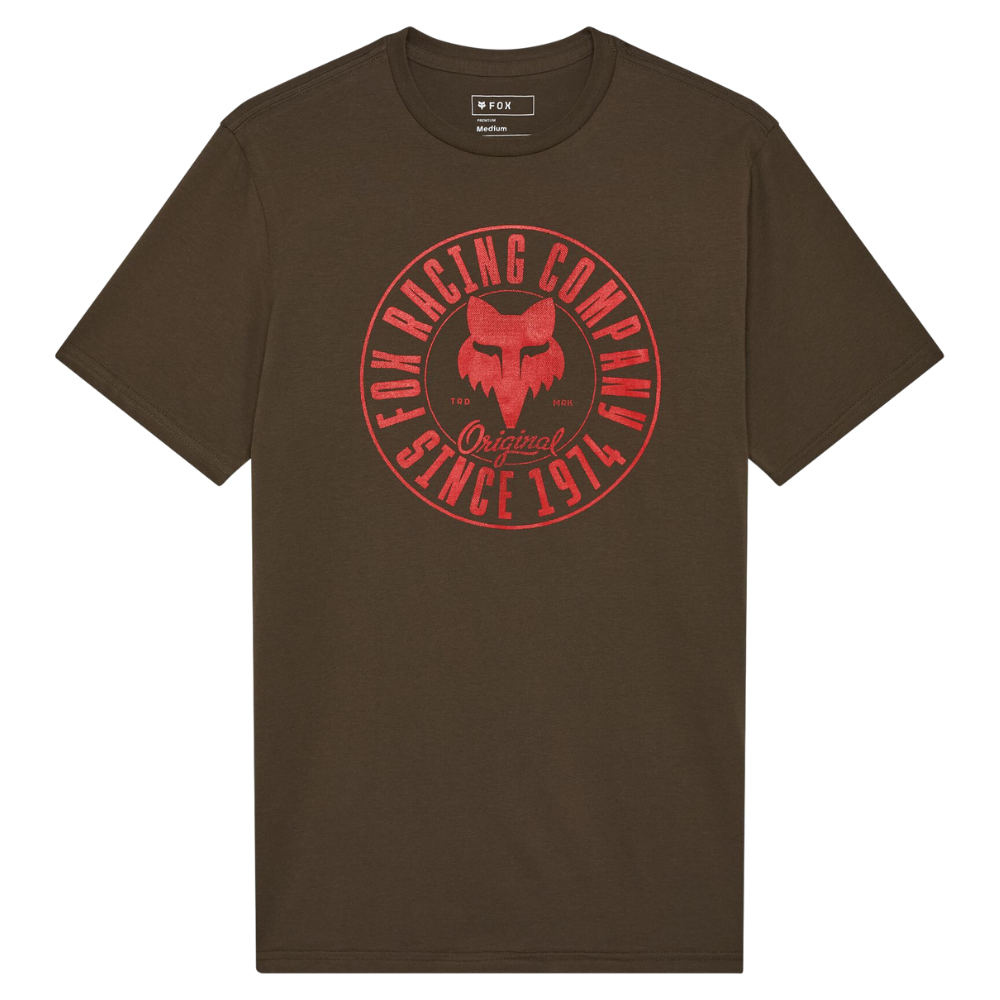 Fox - Emblem SS Prem Tee - Military - T-Shirt