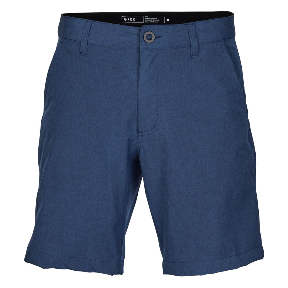 Fox - Essex Tech Stretch - Heather Deep Cobalt - Hybrid Short