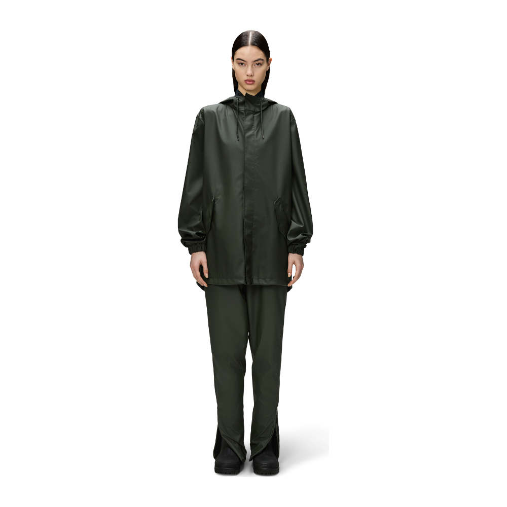 Rains - Fishtail Jacket W3 - Green - Regenjacke