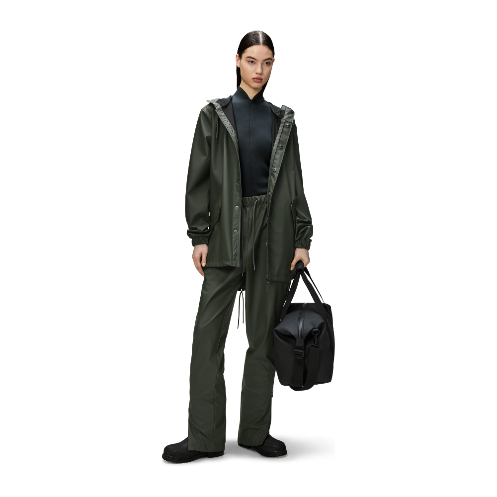 Rains - Fishtail Jacket W3 - Green - Regenjacke