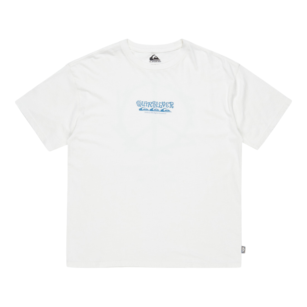 Quiksilver - HW Tree Connection SS - Snow White - T-Shirt