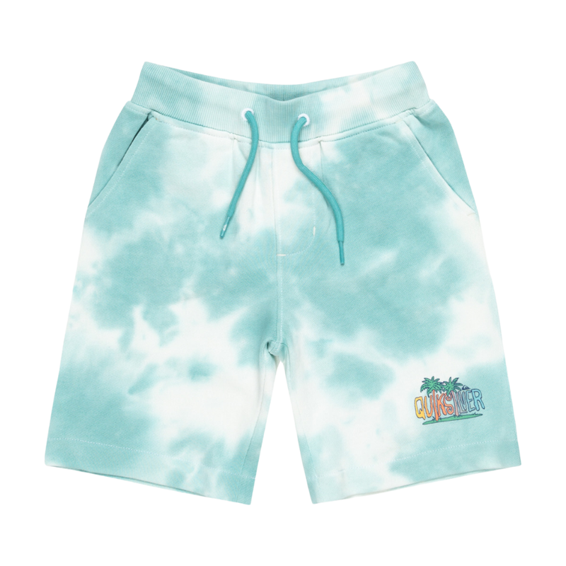 Quiksilver - Tie Dye Track Short Boys - Marine Blue - Short