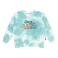 Quiksilver - Tie Dye Crew Boys - Marine Blue - Crew Sweater