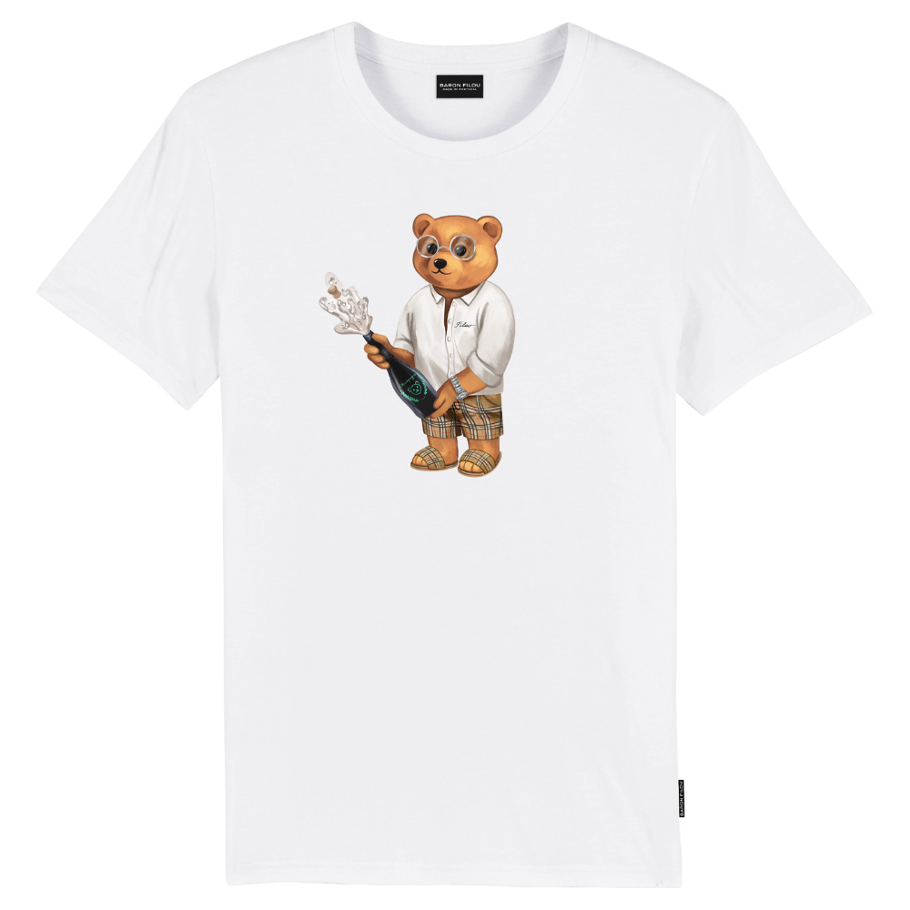 BaronFilou - The Champagne Splasher - Pearl White - T-Shirt