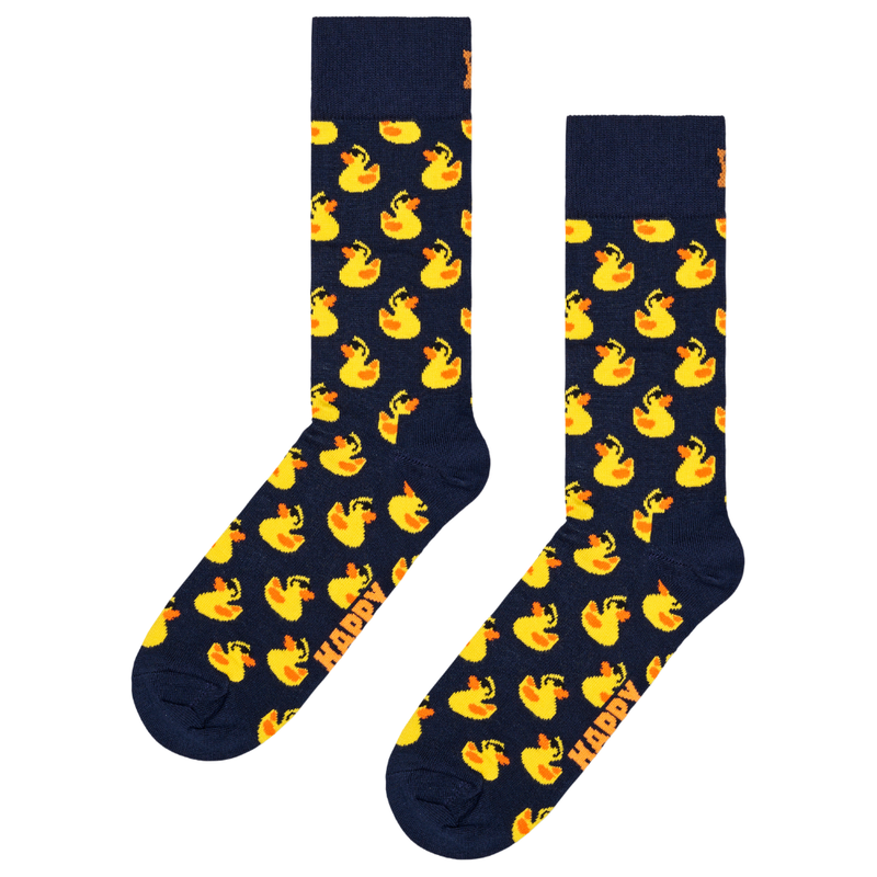 Happy Socks  - Rubber Duck Sock - Navy - Socken