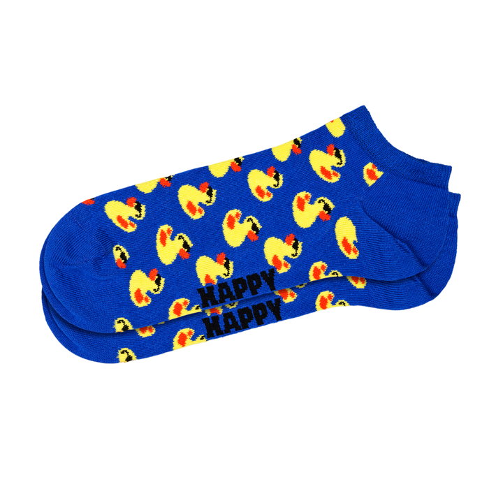 Happy Socks  - Rubber Duck Low Sock - Blue - Socken