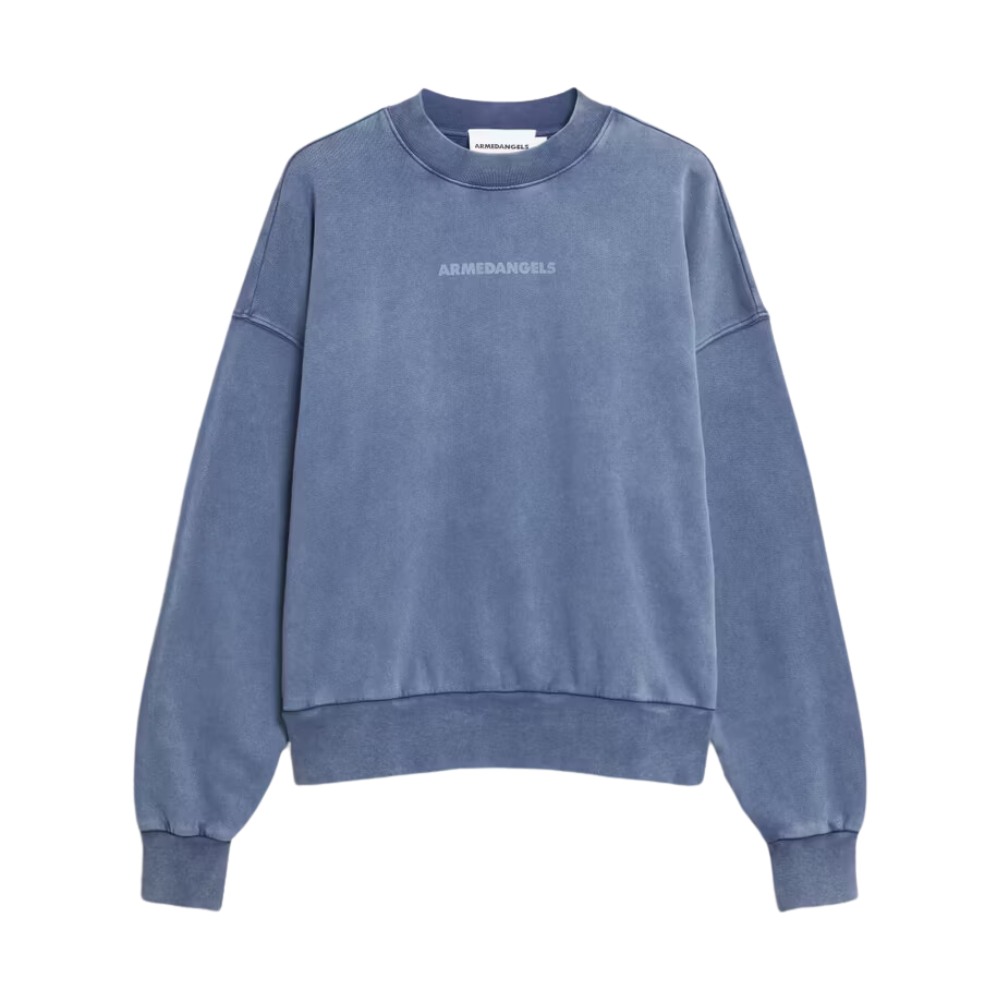 Armed Angels - Alizaa Wash - Blue Noon - Crew Sweater