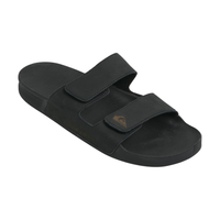 Quiksilver - Rivi Leather Double Adjust - Black 1 - Slide