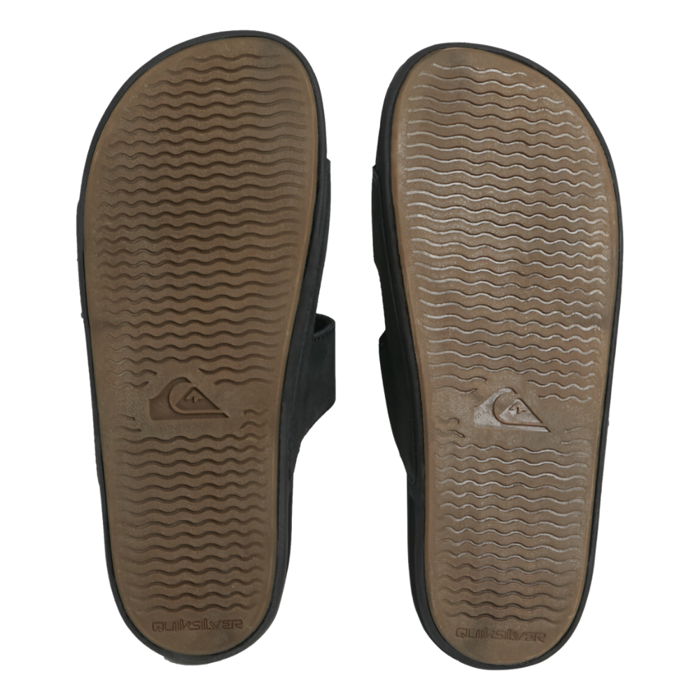 Quiksilver - Rivi Leather Double Adjust - Black 1 - Slide