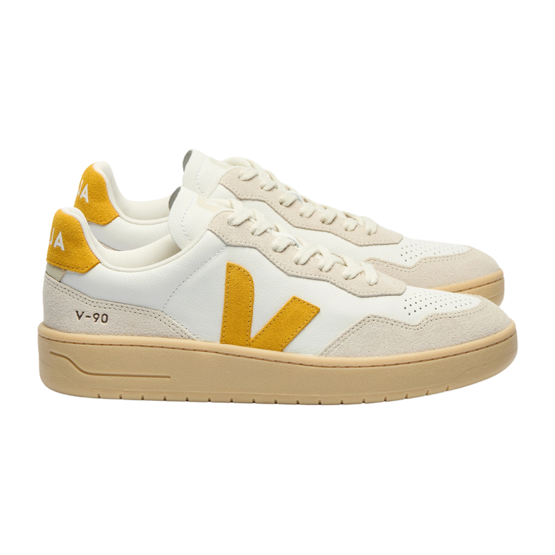 Veja - V-90 - Extra-White_Toscane_Natural - Sneaker