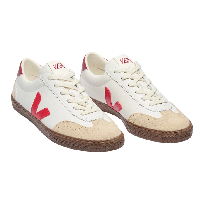 Veja - Volley - White_Pekin_Bark - Sneaker