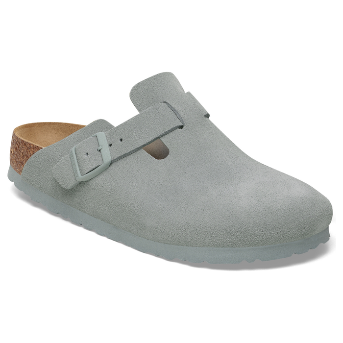 Birkenstock - Boston Suede Leather - Pure Sage - Sandale