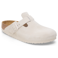 Birkenstock - Boston Suede Leather - Antique White - Sandale