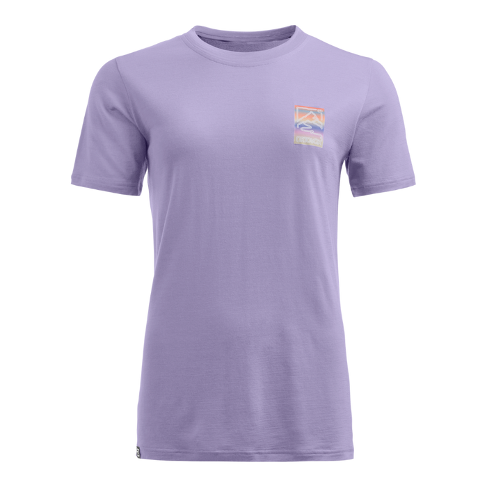 Ortovox - 140 Cool Mtn Gradient Ts W - Lush Lavender - Outdoor-Shirt  Kurzarm