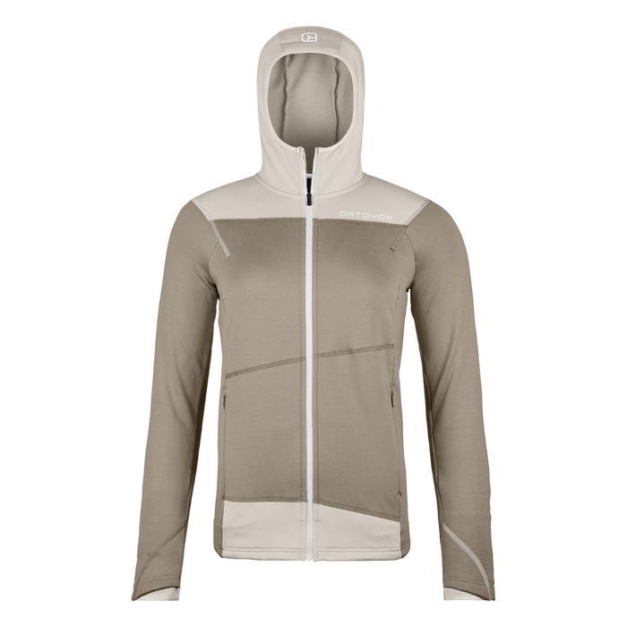 Ortovox - Fleece Light Hoody W - Grey Sand - Fleece Sweater