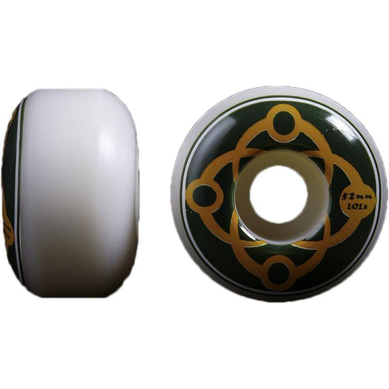 Big Link (Classic Shape) 101A - Satori - White-Darkgreen - SB Rollen-Wheels