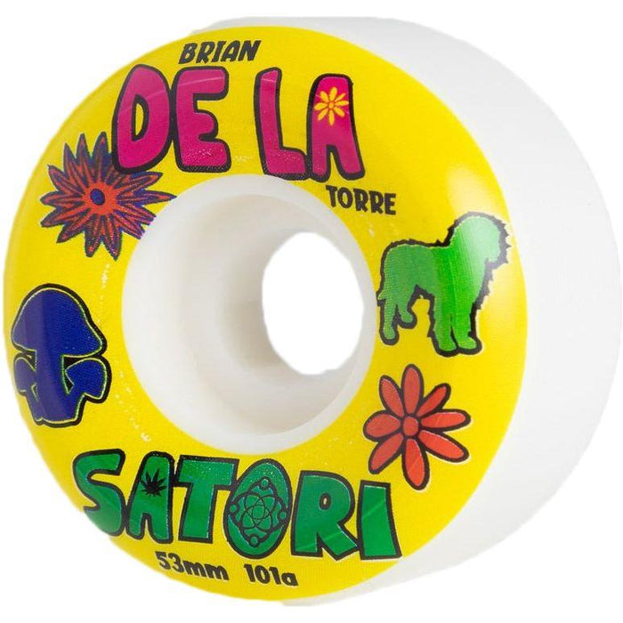 Brian De La Torre DE LA Satori (Con) - Satori - White - SB Rollen-Wheels