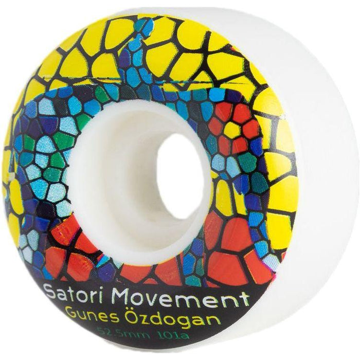 Gunes Ozdogan Stained Glass 101A - Satori - White - SB Rollen-Wheels