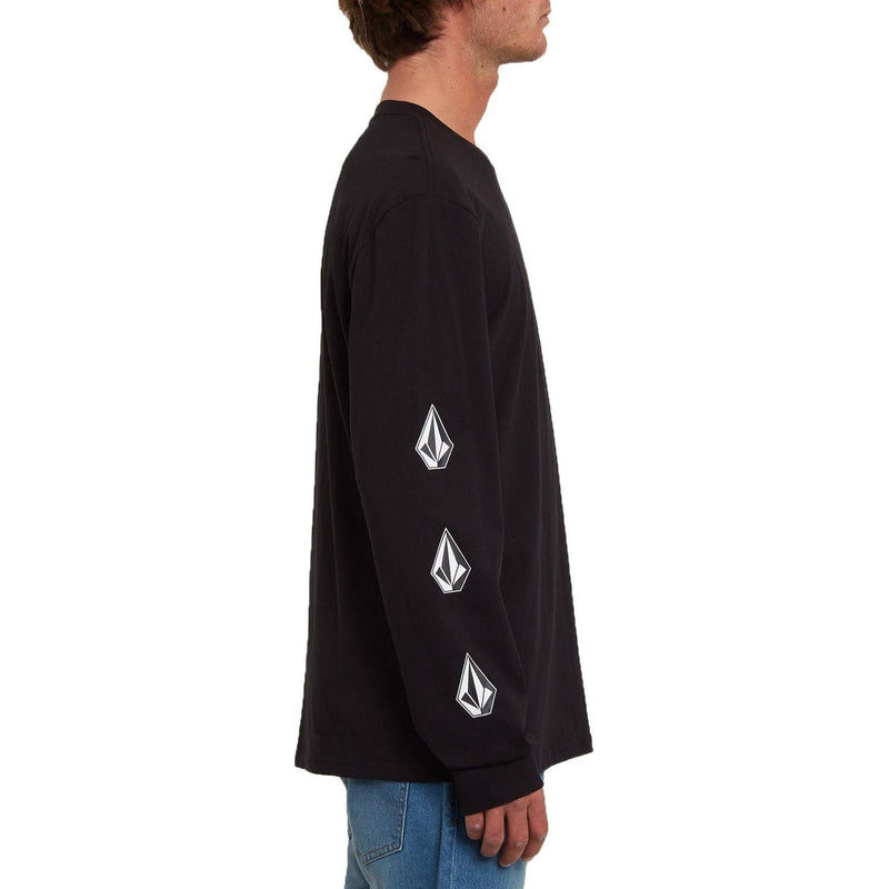 Iconic Stone BSC LS - Volcom - Black - Longsleeve