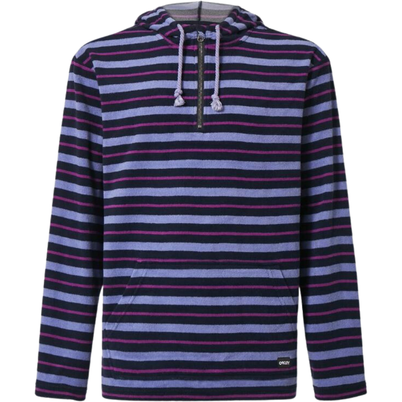 DAWNY 1/4 ZIP HOODIE - OAKLEY - Fathom Stripes - HOODIE  