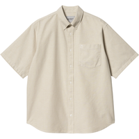 S/S Braxton Shirt - Carhartt - Agate/Wax - Kurzarmhemd