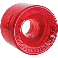 Retro Flex Cruiser Wheel - Globe - Clear/Red - LB Rollen-Wheels