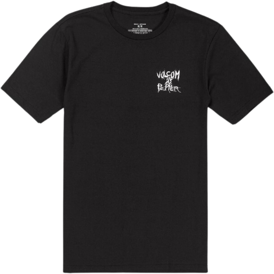 Volcom - V ENT X PEPPER SST - BLACK - T-Shirt