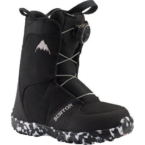 GROM BOA - Burton - BLACK - Freestyle Boot