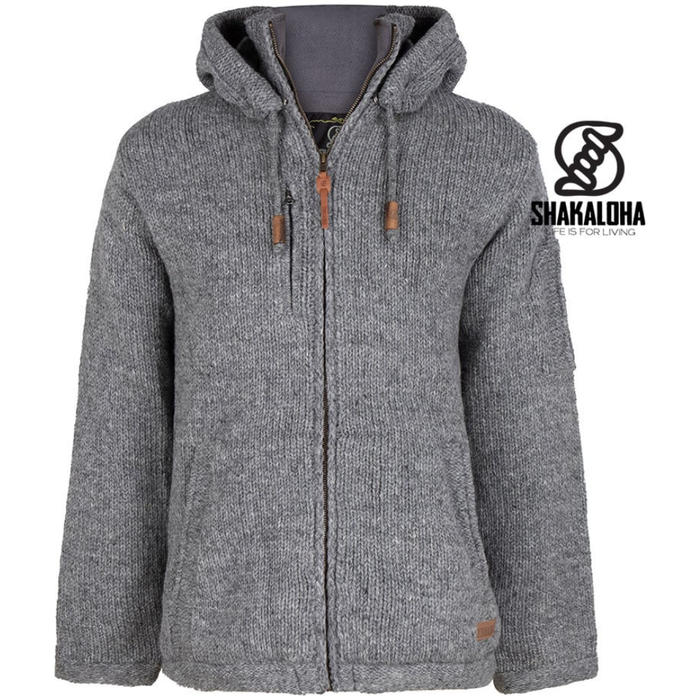 M Montana ZH - Shakaloha - GREY - Zip Hoodie