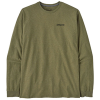 Patagonia - Ms L/S P-6 Logo Responsibili-Tee - Buckhorn Green - T-Shirt Langarm