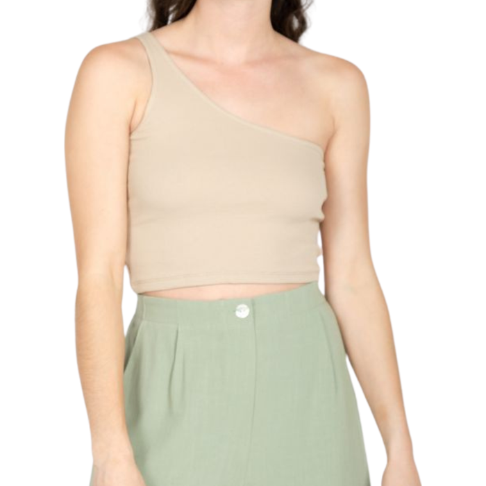 Top - 24Colours - Beige - Fashion Top