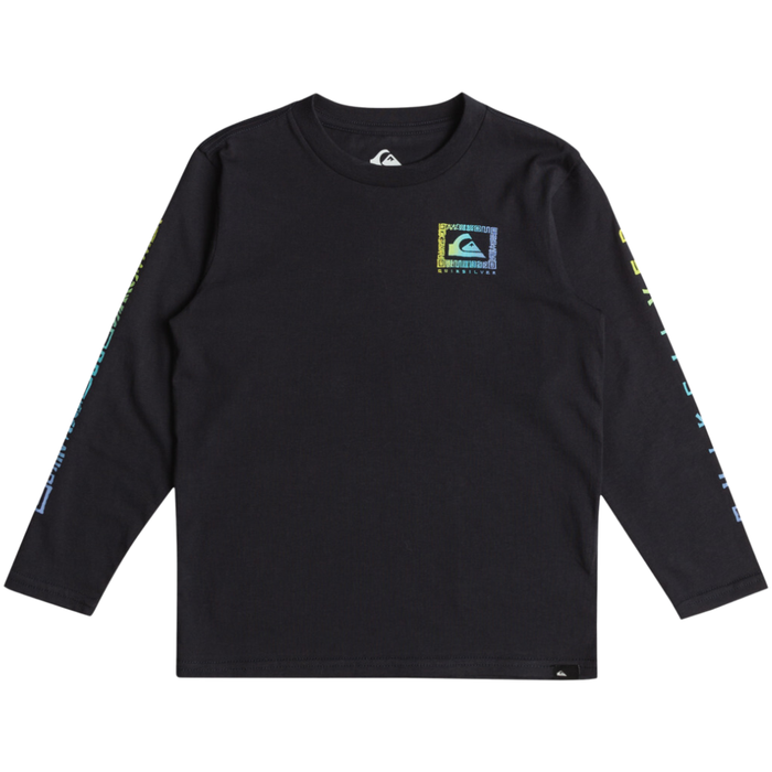 Revival LS Boy - Quiksilver - DARK NAVY - T-Shirt Langarm