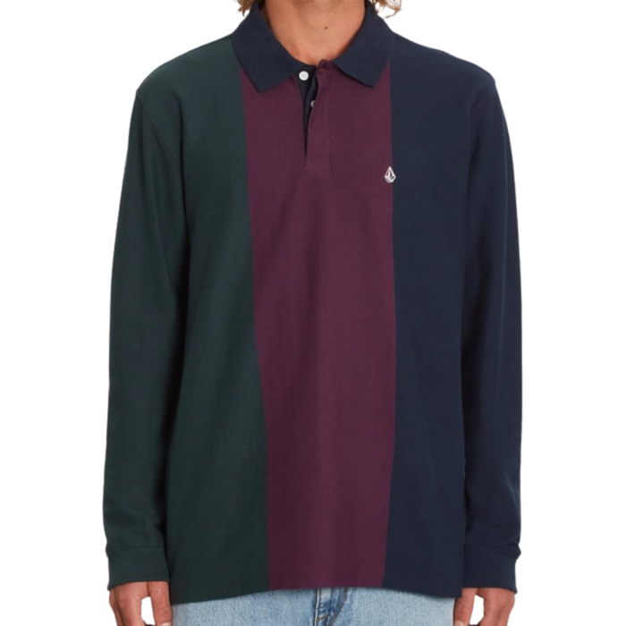 SUMPTER POLO LS - Volcom - NAVY - Polo Langarm