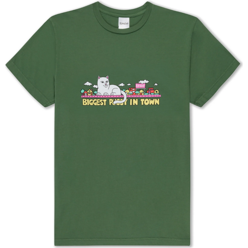 My Neighborhood Tee - Rip N Dip - OLIVE - T-Shirt