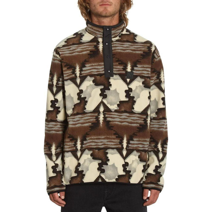 Error92 Mock Neck - Volcom - whitecap grey - 2nd Layer Fleece