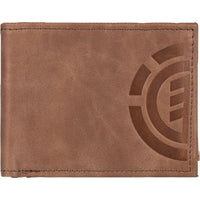 Daily Elite Wallet - Element - Brown - Ledergeldtasche 