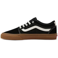 MN Chukka Low Sidestripe - Vans - Black/Gum - Skateschuh