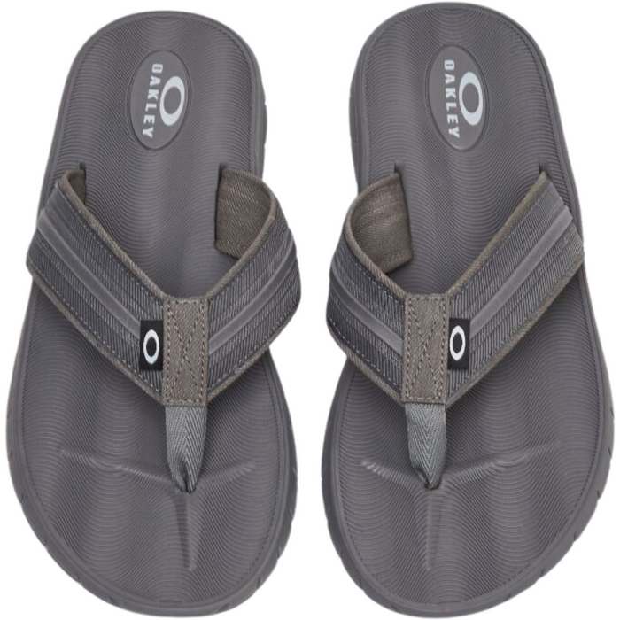 PIER ELLIPSE FLIP FLOP - OAKLEY - Stone Gray - FLIP FLOP 