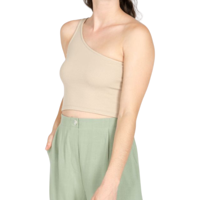 Top - 24Colours - Beige - Fashion Top