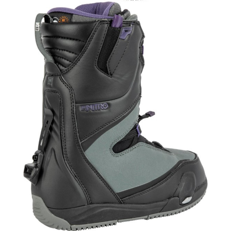 NITRO CAVE TLS STEP ON - Nitro - BLACK-CHAR - Freestyle Boot