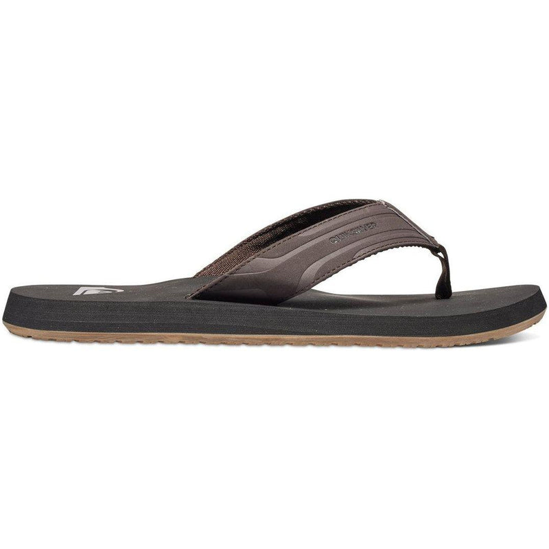 Quiksilver - Men Flip Flops - Men Sandals - Monkey Wrench - brown black