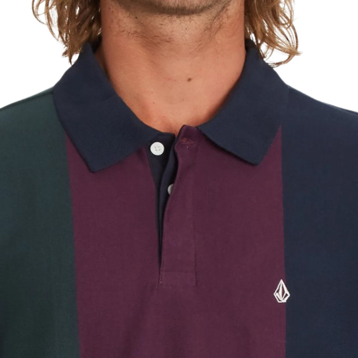 SUMPTER POLO LS - Volcom - NAVY - Polo Langarm