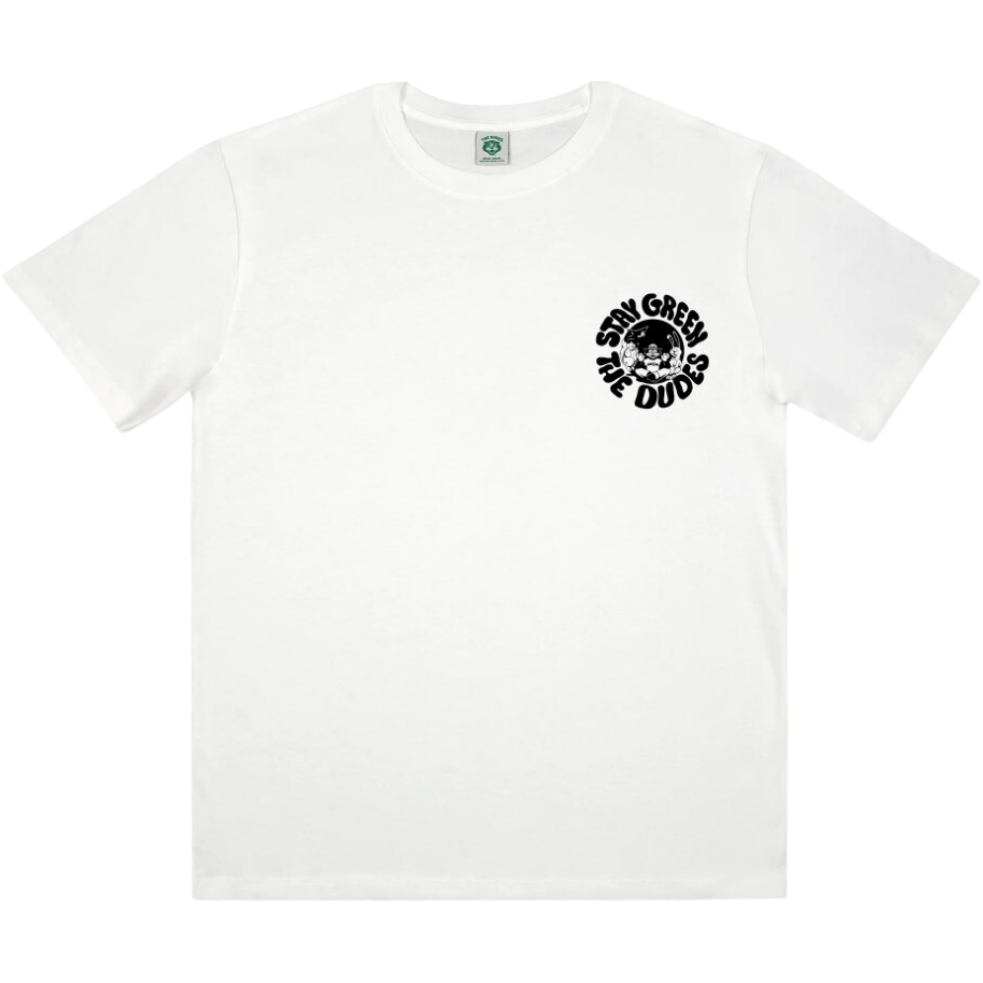 Green Stoney - The Dudes - OFF WHITE - T-Shirt