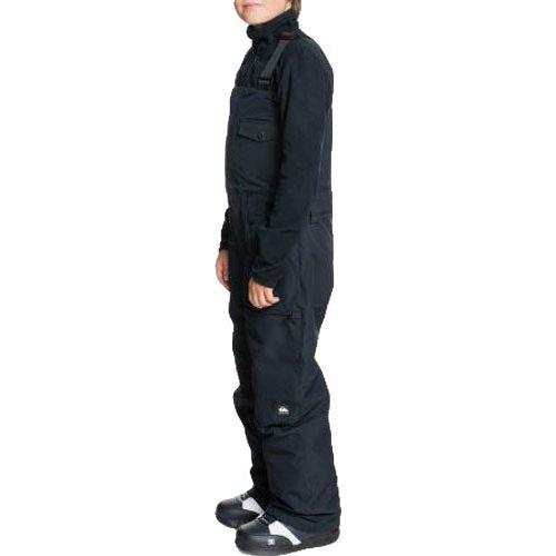 UTILITY - Quiksilver - True Black - Latzhose