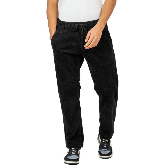 Reflex Loose Chino - Reell - Black - Regular Fit Pant