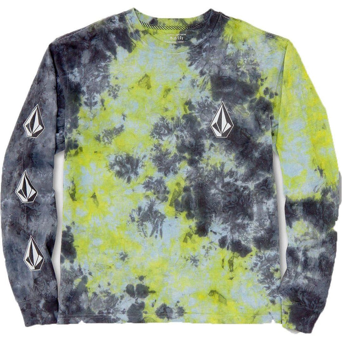 Iconic DYE LS - Volcom - Lime Tie Dye - T-Shirt Langarm