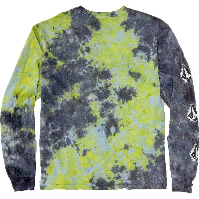 Iconic DYE LS - Volcom - Lime Tie Dye - T-Shirt Langarm