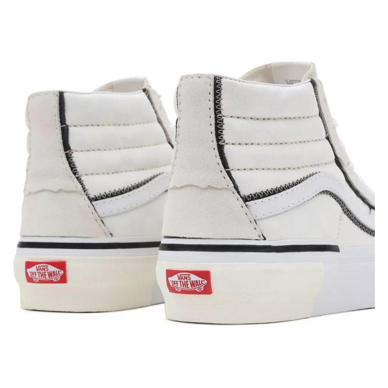 Vans - SK8-Hi Reconstruct - MARSHMALLOW/WHITE - Sneaker High